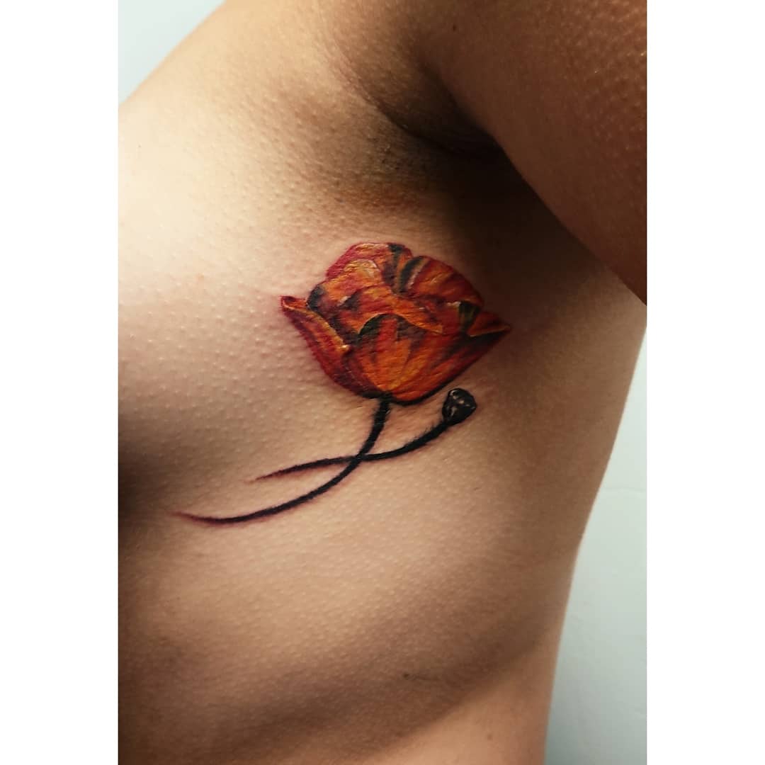 Tatouage Symbole Lutte Contre Le Cancer WeirdMoon Tattoo